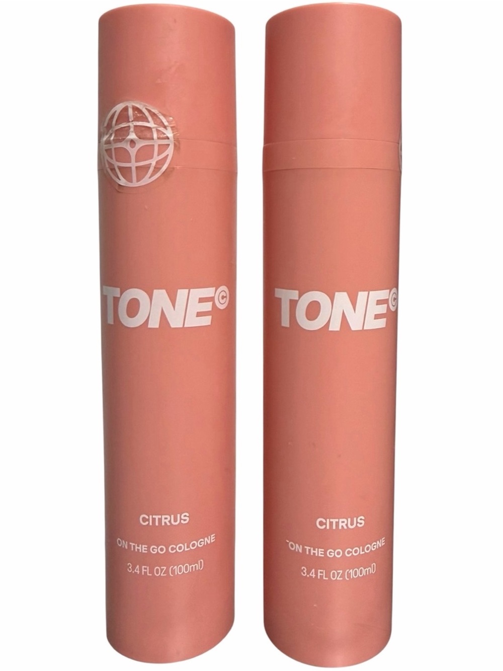 {Set of 2} TONE On The Go Cologne CITRUS 3.4oz / 100 mL each ~ NEW